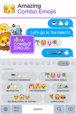 Emojis - New Emoji Keyboard for iPhone screenshot 3