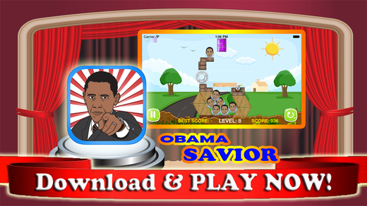 【免費遊戲App】Obama Savior - Protect The President During Speech Pro-APP點子