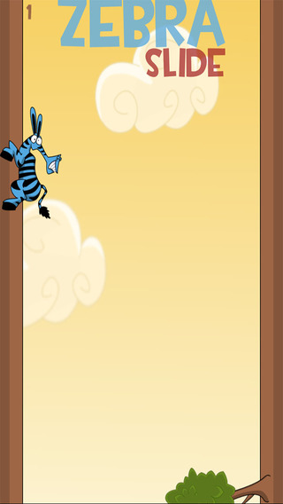 Blue Zebra Slide