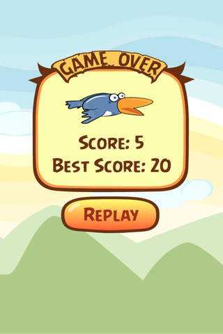 Flappy Crow Survive screenshot 2
