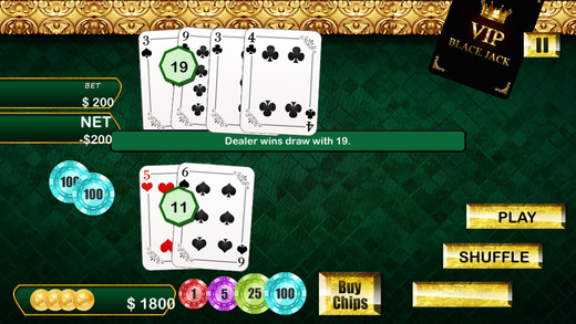 Grand VIP BlackJack Mania - world casino chips betting challenge
