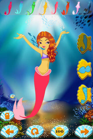 Adorable Mermaid Outfit Dress-Up Party : Lovely Little Costume Makeover FREE screenshot 3