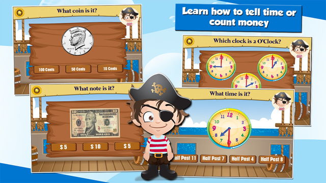 免費下載教育APP|Pirate Kids 2nd Grade Math and English Educational Games School Edition app開箱文|APP開箱王