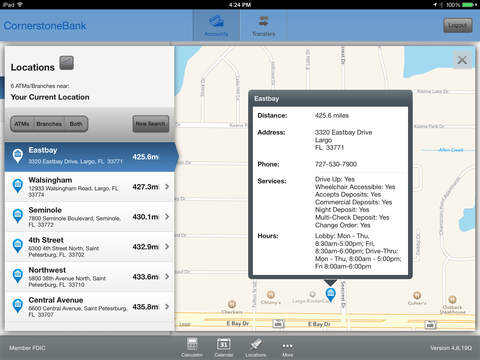 【免費財經App】Cornerstone Community Bank (FL) for iPad-APP點子