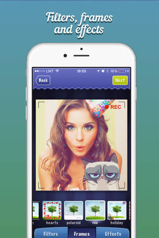 Photo fun - funny stickers, masks, effects, memes and frames for your photos screenshot 4