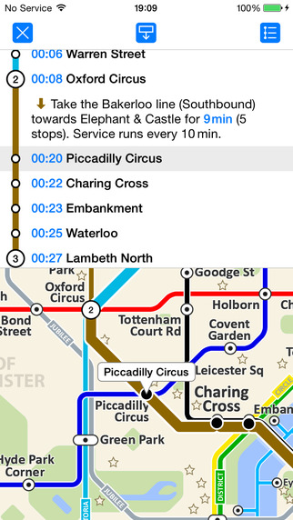 London Tube - Map and route planner by Zuti