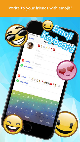 【免費工具App】Write with emojis (Emoji keyboard)-APP點子