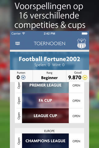 Football Fortune - Free Soccer Predictions Game screenshot 3