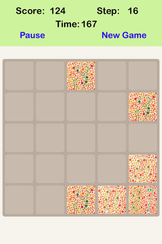 Color Blind² Treble 5X5 - Sliding Number Tiles &  Playing With Piano Music screenshot 3