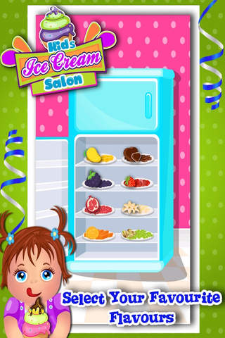 Frozen Ice Maker - Create, Decorated Cones, Sundaes & Sweet Icy Sandwiches Shop screenshot 2