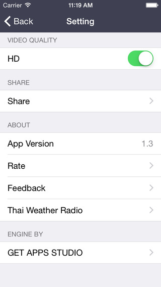 【免費音樂App】THAI WEATHER RADIO-APP點子