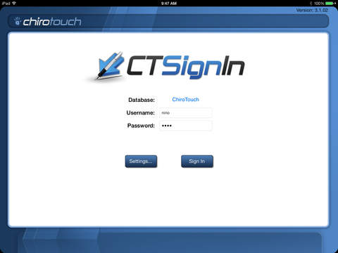 CT Sign-In Mobile 6.2
