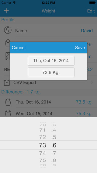 【免費健康App】Weight Tracker - Control your weight and BMI !-APP點子