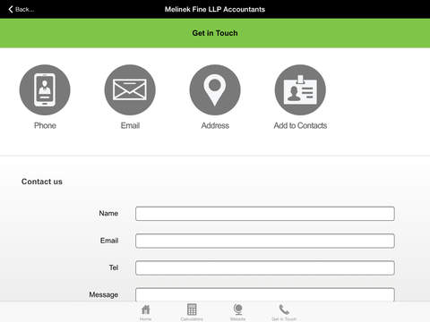 【免費商業App】Melinek Fine LLP Accountants-APP點子