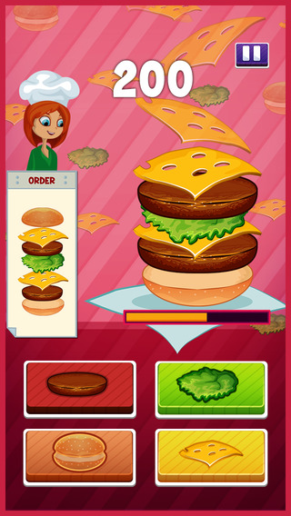Feed’em Yummy Burger Shop - Hamburger Cooking Sandwiches Maker Restaurant Games for Kids