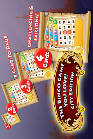 BINGO 4 FREE - Play the Casino and Gambling Card Game for Free ! screenshot 2