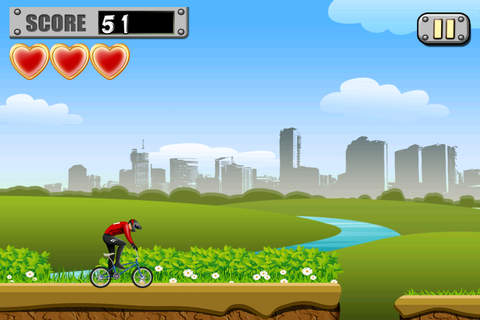 Bike Jump Runner Free screenshot 3