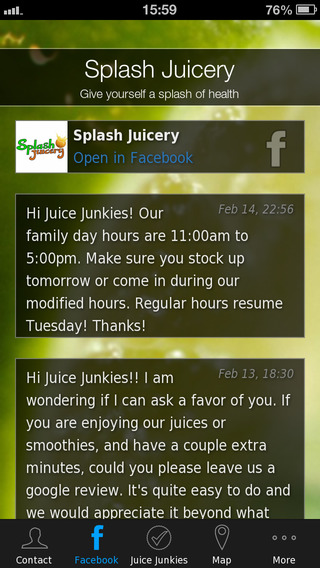 【免費商業App】Splash Juicery-APP點子