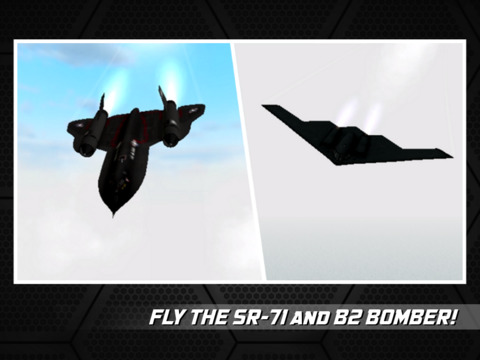 【免費遊戲App】BLACKBIRD: Stealth Flight Simulator-APP點子