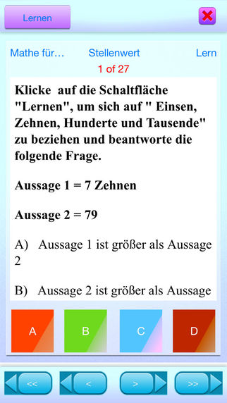 【免費教育App】QVprep Mathe für 2. Klasse-APP點子