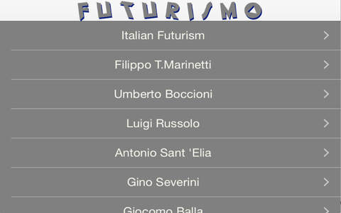 Italian Futurism screenshot 3