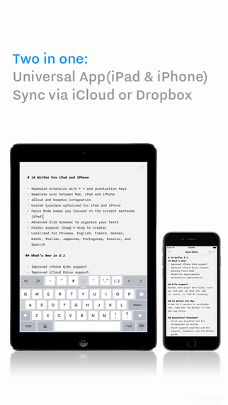 【免費生產應用App】iA Writer-APP點子