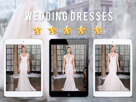 Wedding Dress and Gown Ideas for iPad