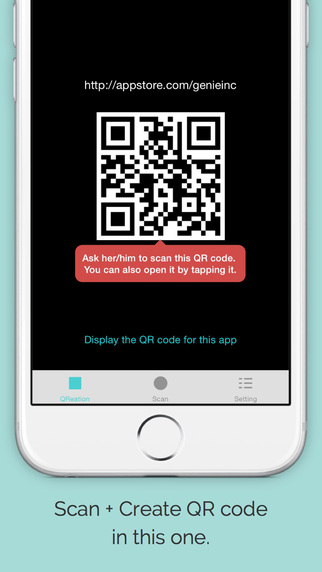 QReation - QR code generator scanner for Apple Watch iPhone iPad