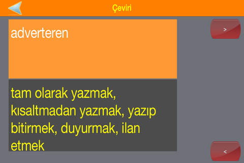 Hollandaca Sözlük screenshot 2