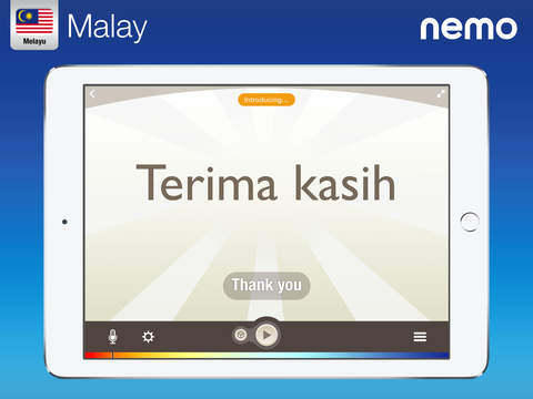 【免費旅遊App】Malay by Nemo – Free Language Learning App for iPhone and iPad-APP點子