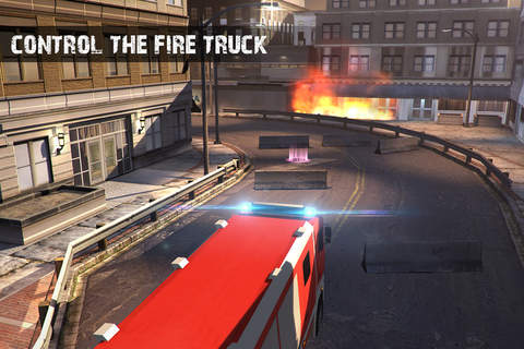 Fire Truck Rescue Parking Simulator : Crazy Emergency Driving Mission 3D FREE screenshot 4