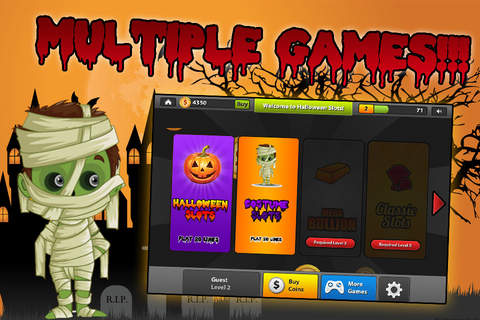 Halloween Pumpkin Slots Machine - Bonus Game Casino screenshot 3
