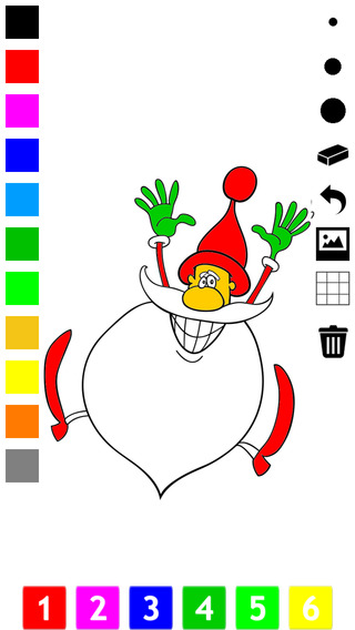 A Christmas Coloring Book for Children: Learn to color the holiday season