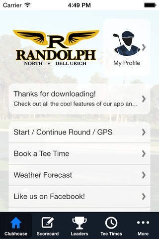 Randolph Park Golf Courses screenshot 2