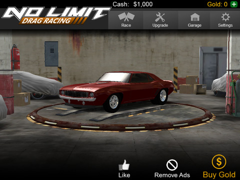 【免費遊戲App】No Limit Drag Racing-APP點子