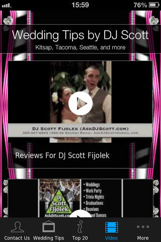 Wedding Tips by DJ Scott screenshot 4