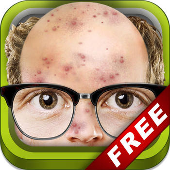 Baldy ME! FREE - Bald, Old and No Hair Selfie Yourself with Animal Face Photo Booth Effects Maker! 娛樂 App LOGO-APP開箱王