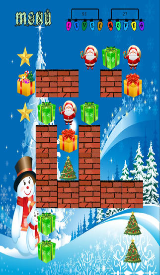 【免費遊戲App】Santa Down The Chimney - Christmas Maze game-APP點子