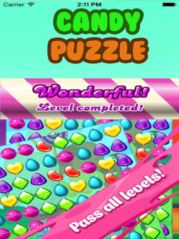 【免費遊戲App】Candy Puzzle : Mash and Crush the Beany et Gummy to complete this match 3 mania Game-APP點子