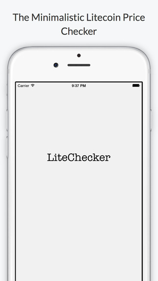 LiteChecker - Litecoin Price Checker
