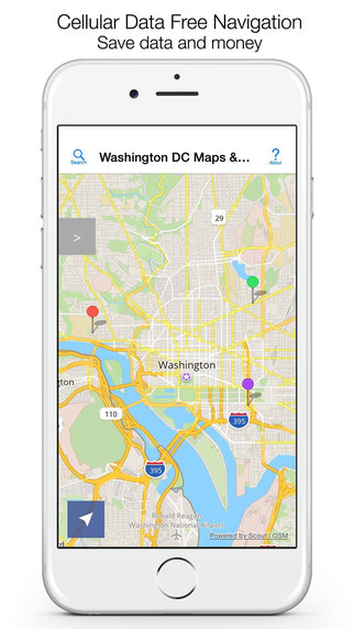 Washington DC Offline Maps Offline Navigation