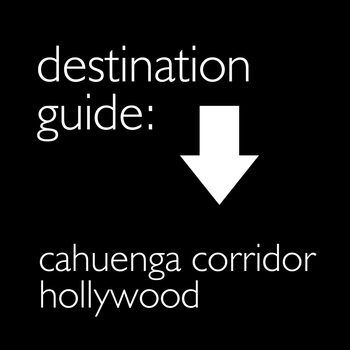 Hollywood - Los Angeles California - Cahuenga Corridor - Travel Guide App by Wonderiffic® LOGO-APP點子