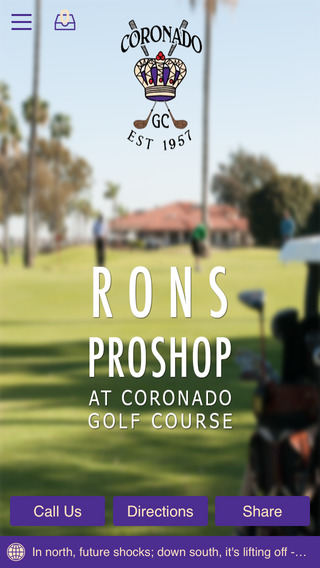 Ron's Pro Shop at the Coronado Golf Course