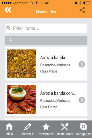 Paella y Arroces screenshot 3