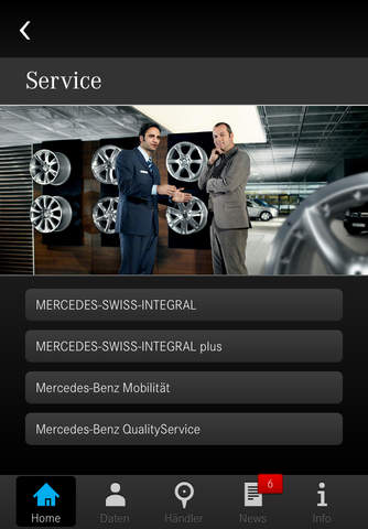 Mercedes-Benz Service Schweiz screenshot 4