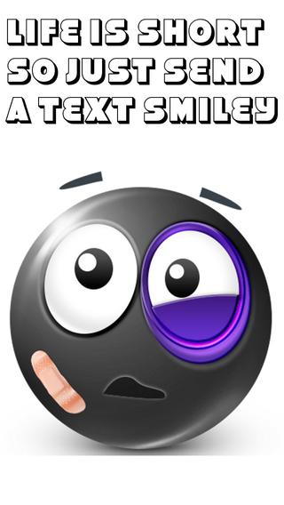 Black Text Smileys Keyboard - Black Emojis Extra Emojis by Emoji World