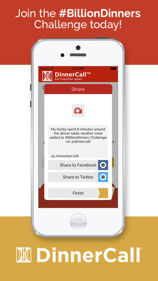 免費下載生活APP|DinnerCall - Participate in the Billion Family Dinners Challenge Today! app開箱文|APP開箱王