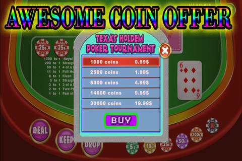 Texas Holdem Poker Tournament and The World Series of Casino Poker screenshot 3
