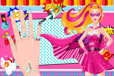 Super Princess Super Nails - Dream Finger&Girls Makeup screenshot 3