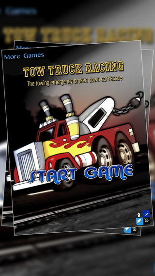 Tow Truck Racing : The towing emergency broken down car rescue - Gold Edition